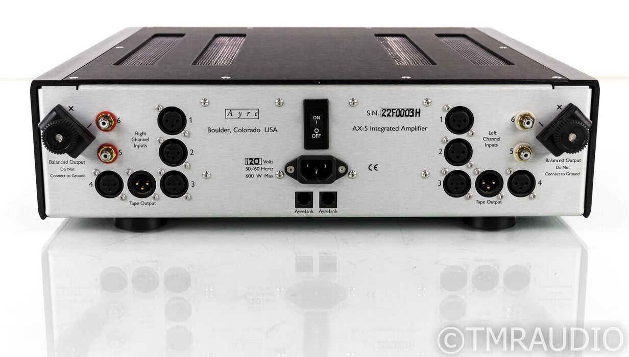 Ayre AX-5 Twenty Stereo Integrated Amplifier; Black; Remote