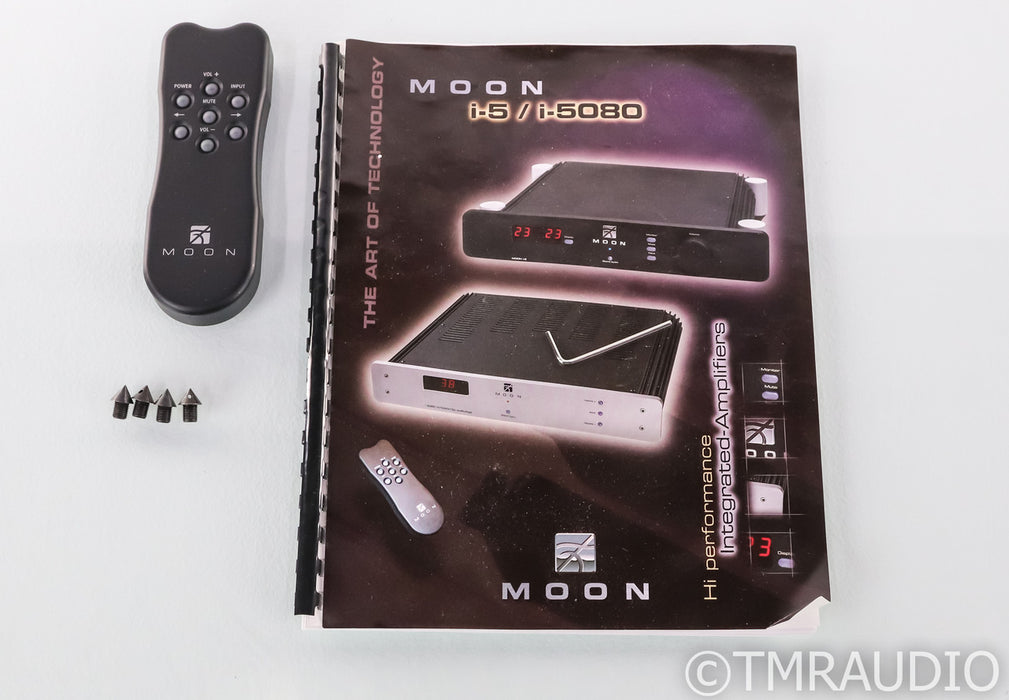 Simaudio Moon i-5 Stereo Integrated Amplifier; i5; Black; Remote