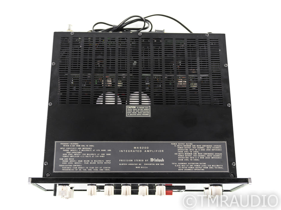McIntosh MA6200 Vintage Stereo Integrated Amplifier