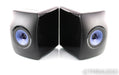 KEF LS50W Wireless Powered Bookshelf Speakers; LS-50 W; Black/Blue Pair; Remote