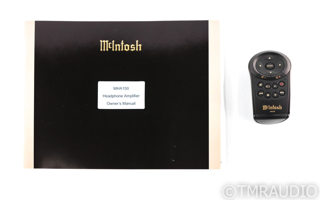 McIntosh MHA150 Headphone Amplifier / DAC / Integrated Amp; MHA-150; Remote
