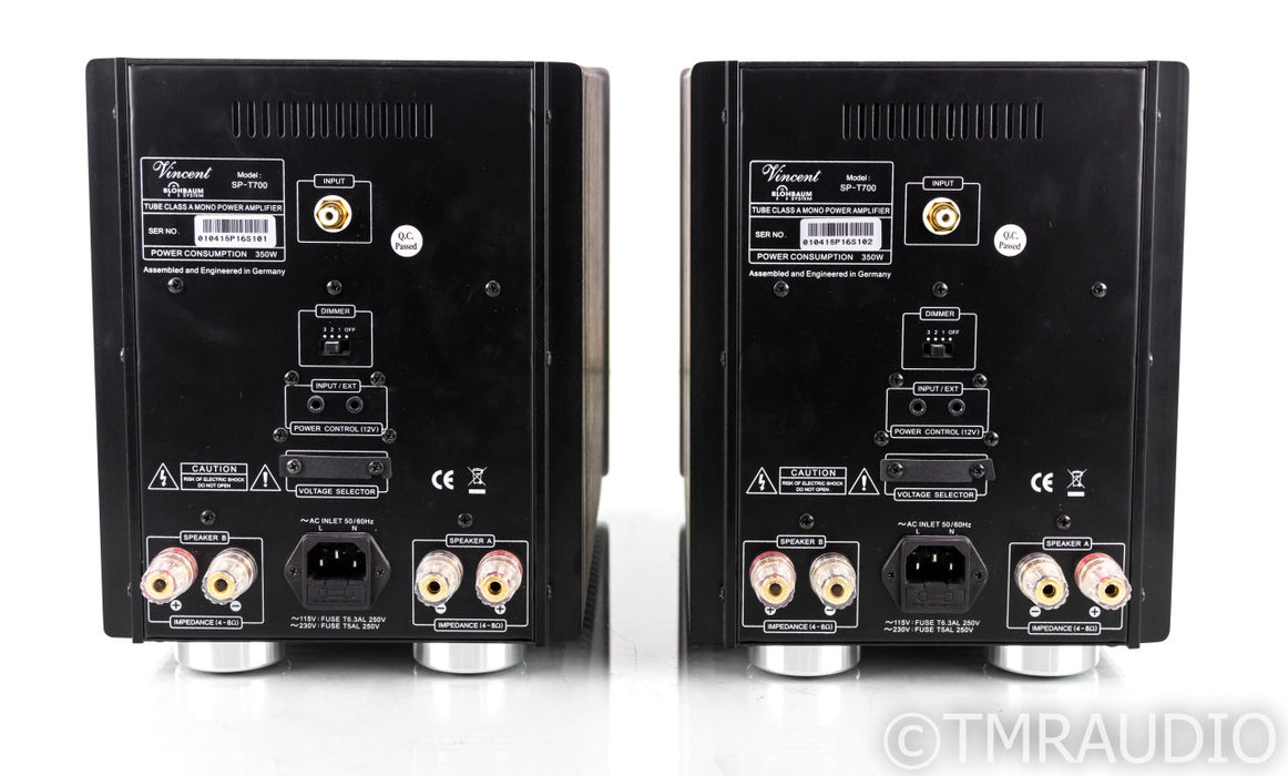 Vincent SP-T700 Mono Tube Power Amplifier
