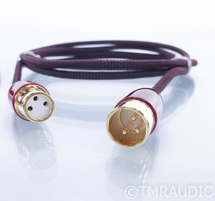 Audioquest Red River XLR Cables; 2m Pair Balanced Interconnects