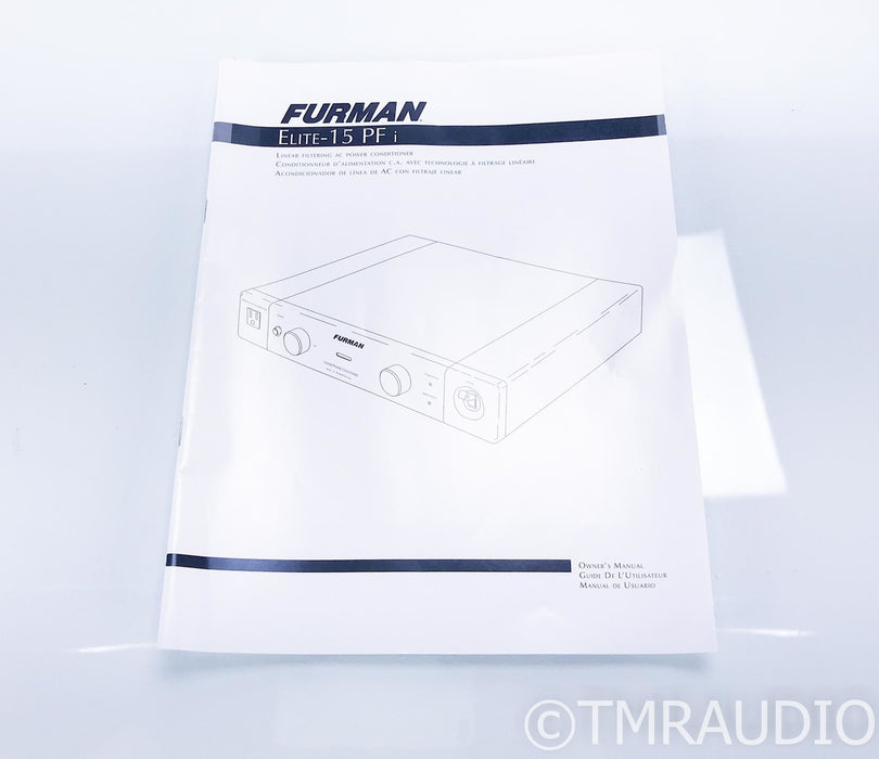 Furman Elite-15 PFi Power Conditioner