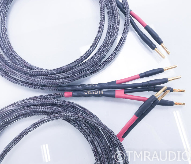 Audience Ohno III Speaker Cables; 3.5m Pair