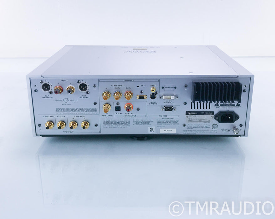 Esoteric UX-1 Limited Universal DVD / SACD Player; UX1 LTD; Remote