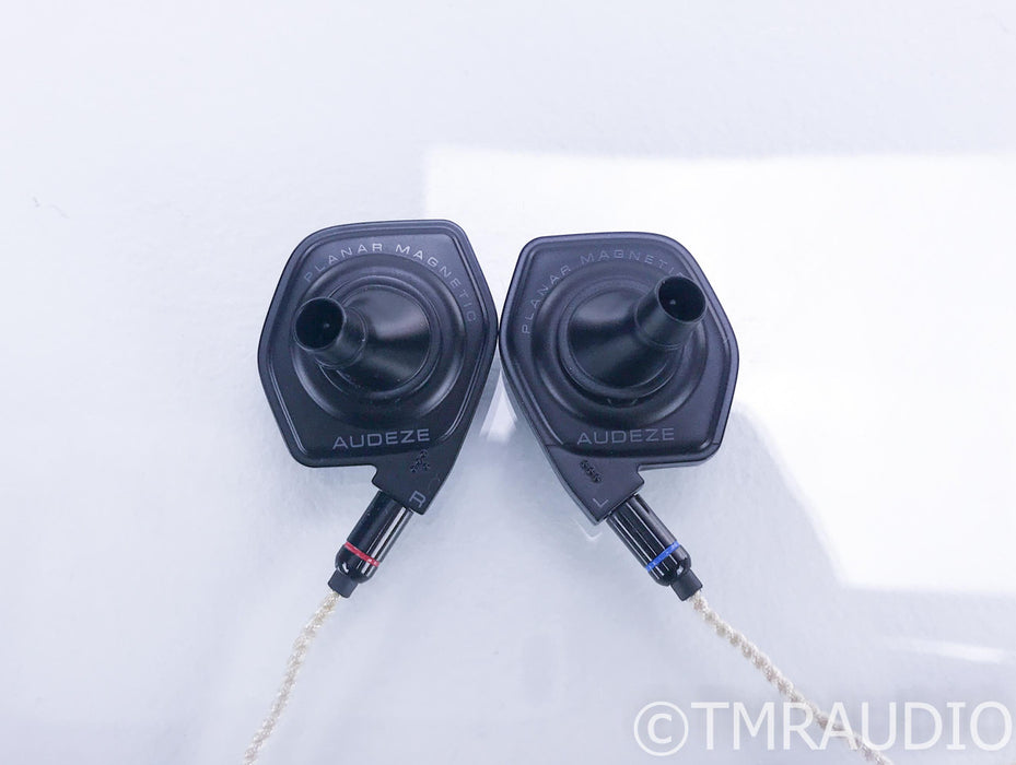 Audeze LCD i4 Planar Magnetic In-Ear Monitors; Black / Gold w/ Case