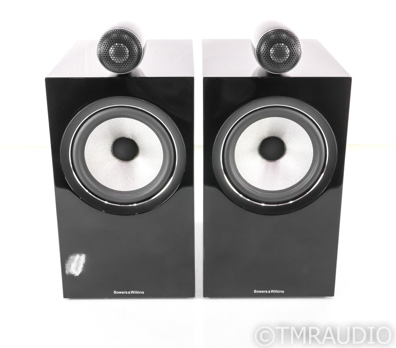 B&W 705 S2 Bookshelf Speakers; Black Pair