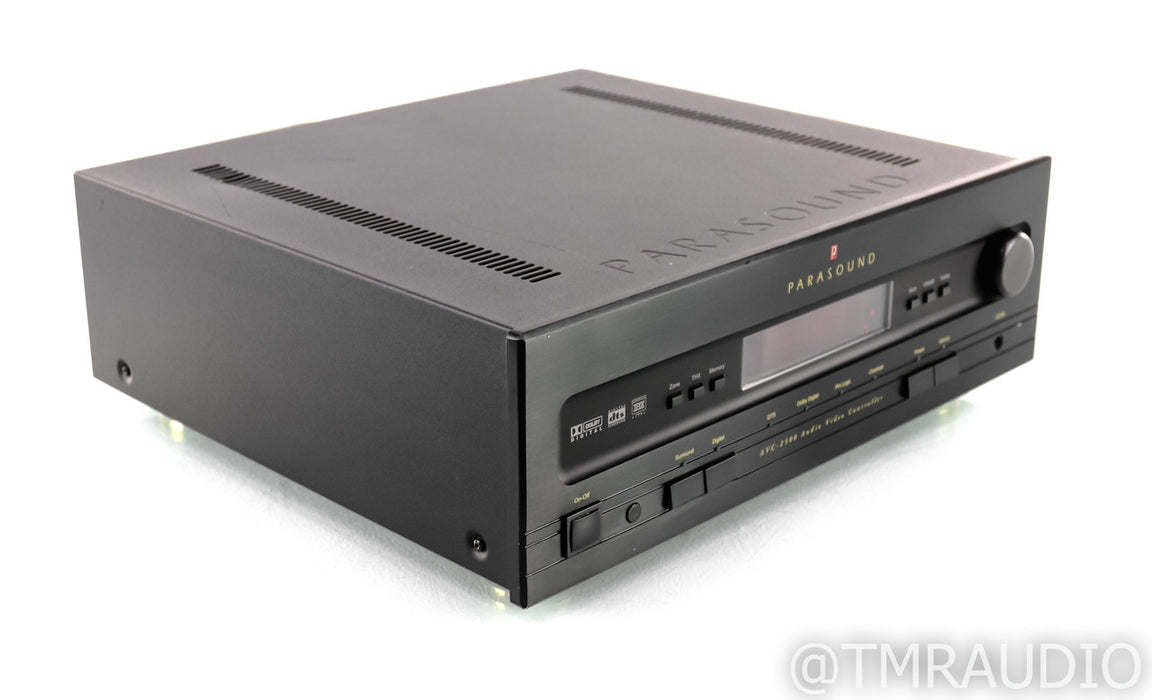 Parasound AVC-2500 5.1 Channel Home Theater Processor; AVC2500 (No Remote)