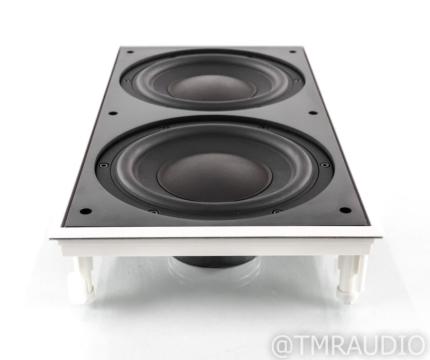 B&W ISW-4 In-Wall / In-Ceiling Subwoofer; White Grill; ISW4