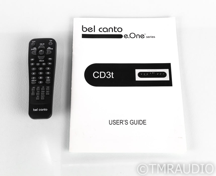 Bel Canto CD3T CD Transport; CD-3T