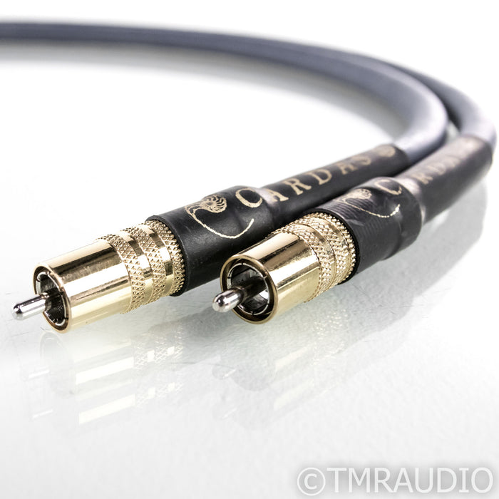 Cardas Clear RCA Cables; 1m Pair Interconnects; rev1