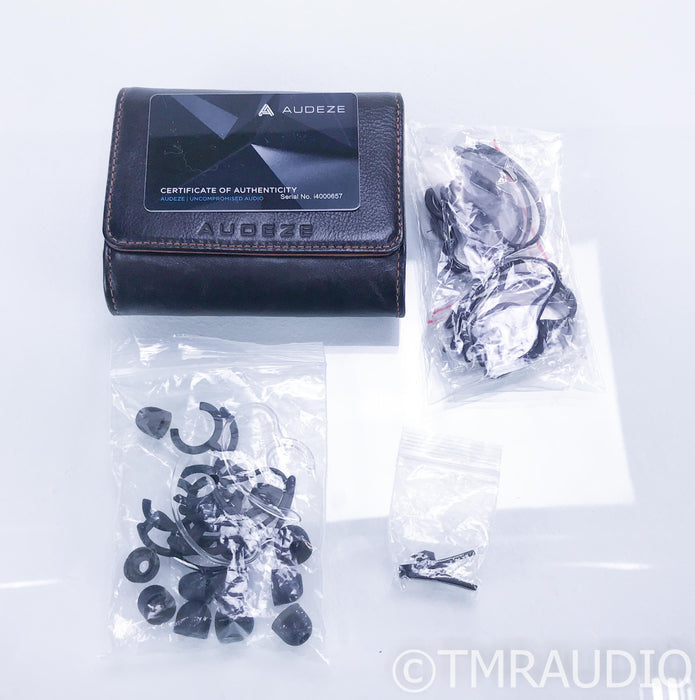Audeze LCD i4 Planar Magnetic In-Ear Monitors; Black / Gold w/ Case