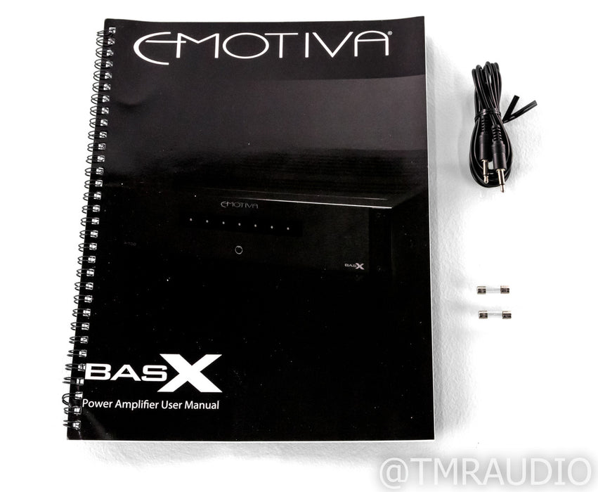 Emotiva A-300 Stereo Power Amplifier; BasX A300