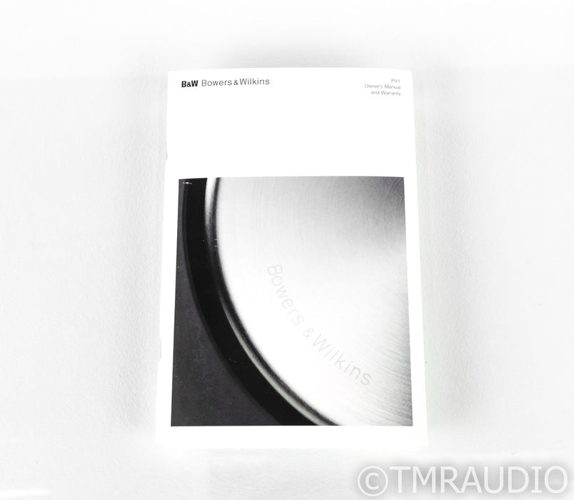 B&W PV1 Dual 6.5" Powered Subwoofer; Gloss Silver; PV-1