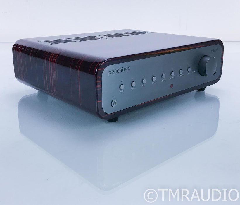 Peachtree Nova 150 Stereo Integrated Amplifier; Gloss Ebony; Remote; MM Phono