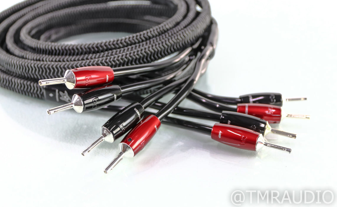AudioQuest Rocket 44 Speaker Cables; 8ft Pair