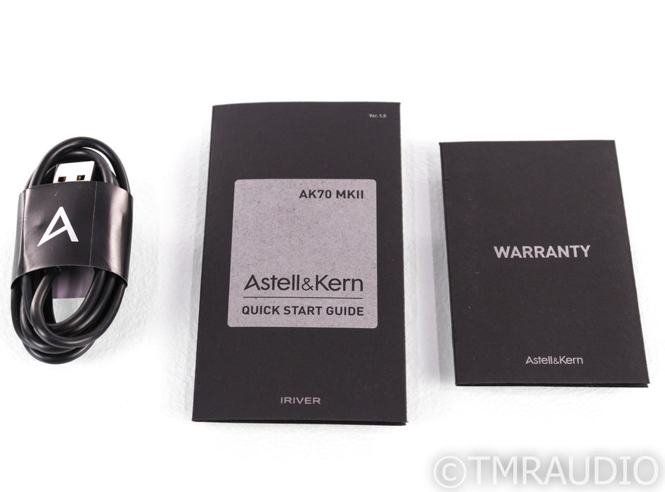 Astell & Kern AK70 MkII Personal Audio Player / DAC; AK-70 Mk 2; 64GB