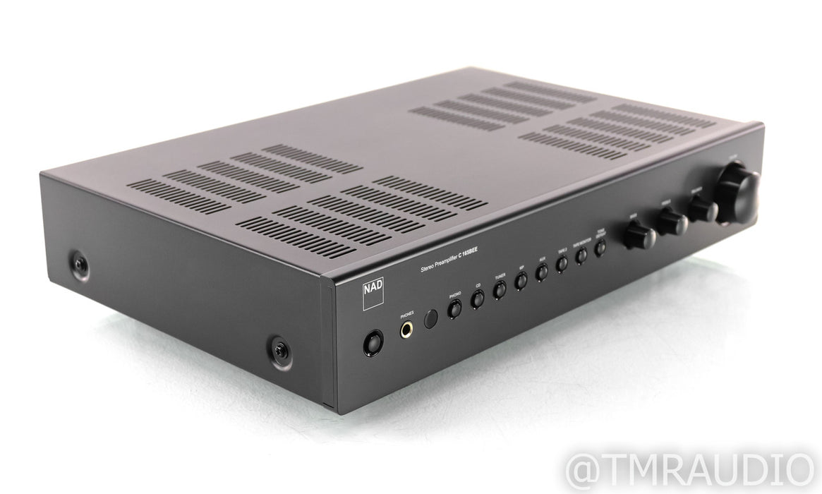 NAD C 165BEE Stereo Preamplifier; C165BEE; MM / MC Phono; Remote