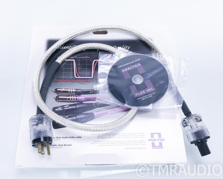 Analysis Plus Power Oval 2 Power Cable; 4ft AC Cord