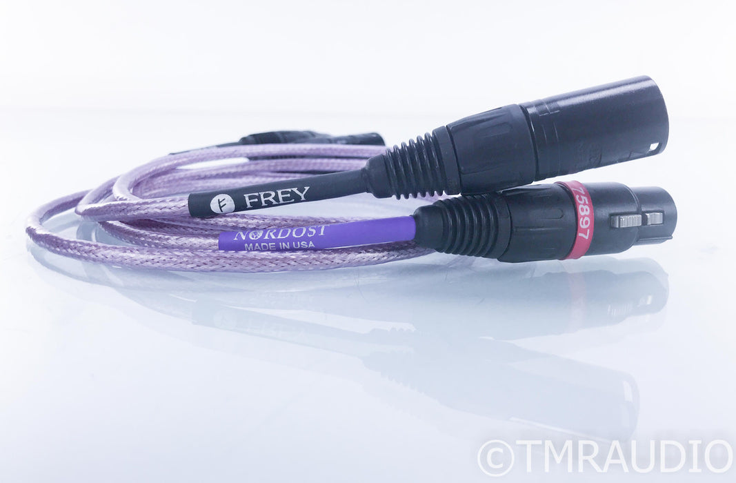 Nordost Frey XLR Cables; 1m Pair Balanced Interconnects