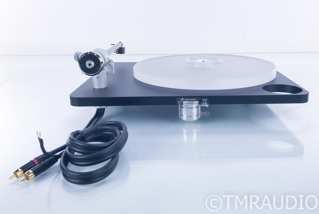 Clearaudio Emotion CMB Turntable; Satisfy Carbon Tonearm; Maestro V2 Cartridge