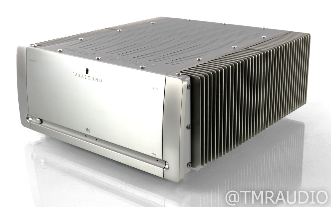 Parasound Halo A 21 Stereo Power Amplifier; A21; Silver