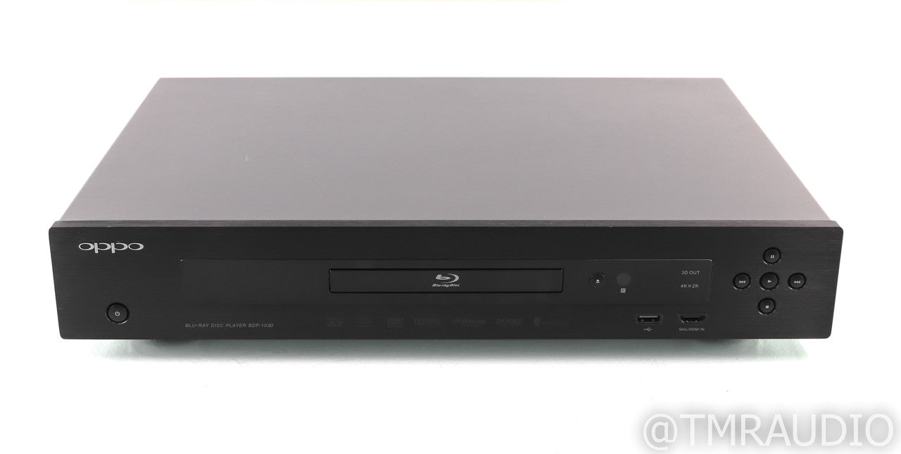 Oppo BDP-103D Universal Blu-Ray Player; Darbee Edition; BDP103D; Remote