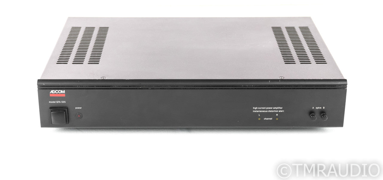 Adcom GFA-535 Stereo Power Amplifier; GFA535