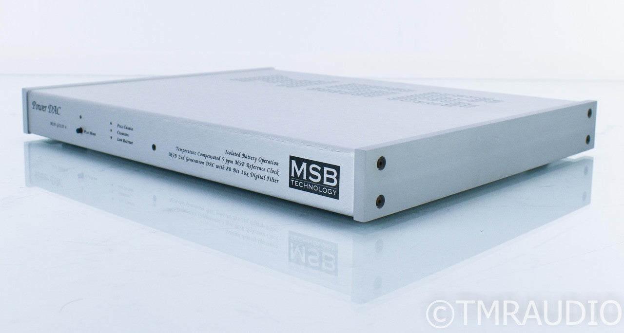 MSB Technology Power DAC Gold 4 Battery-Powered DAC