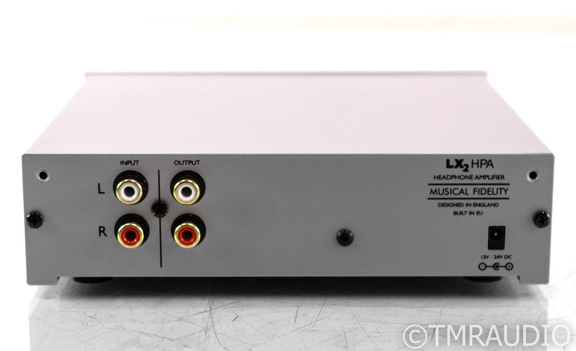 Musical Fidelity LX2-HPA Headphone Amplifier; Silver (Open box w/ Full Warranty)