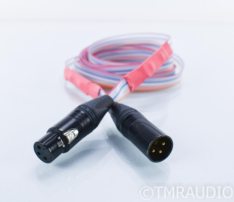 DNM HTFN Solid Core XLR Cables; 15ft Balanced Interconnects
