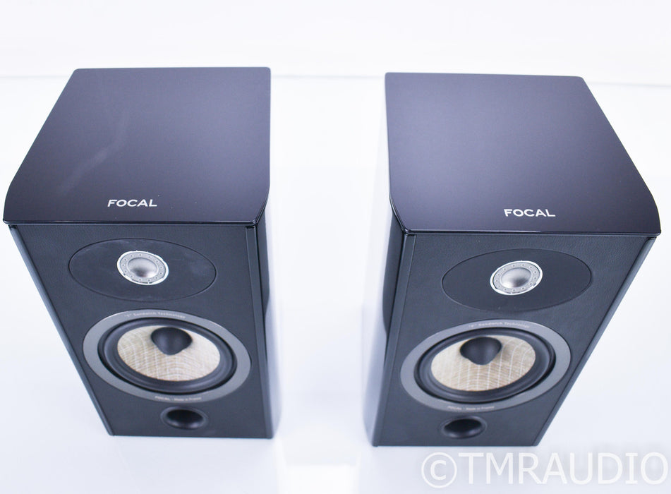 Focal Aria 905 Bookshelf Speakers; Piano Black Pair