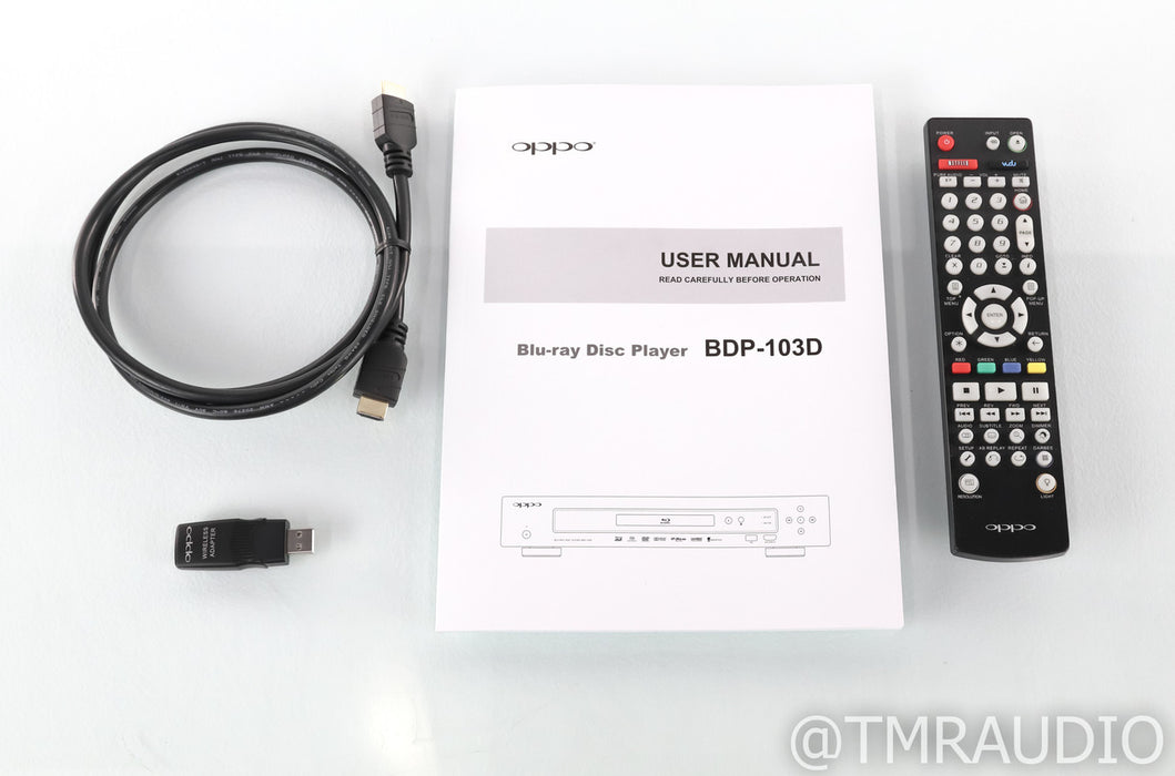 Oppo BDP-103D Universal Blu-Ray Player; Darbee Edition; BDP103D; Remote