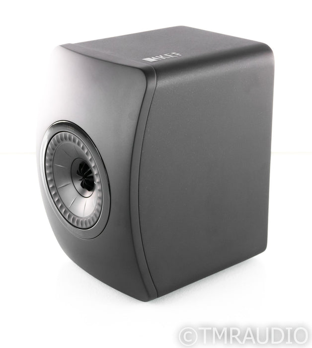 KEF LS50 Black Edition Center Channel Speaker; Single Black Speaker; LS-50