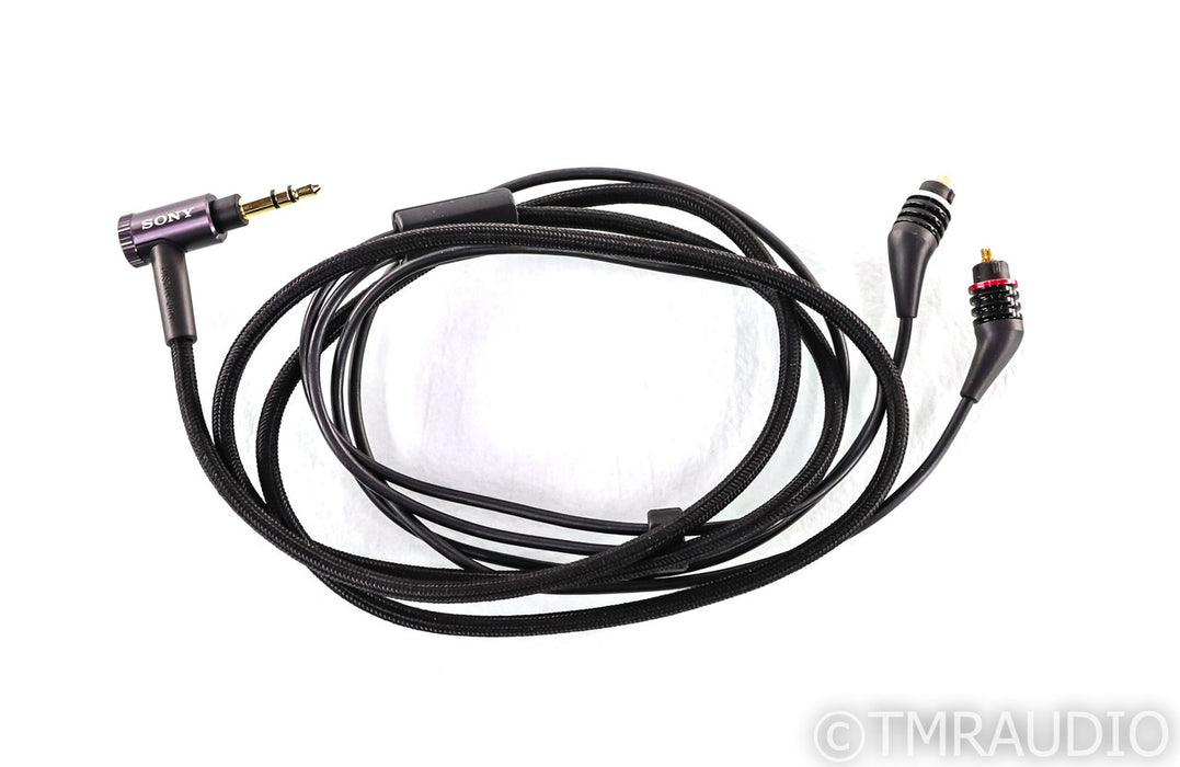 Sony MUC-M12SM1 3.5mm Headphone Cable; 4ft; For Sony XBA IEM