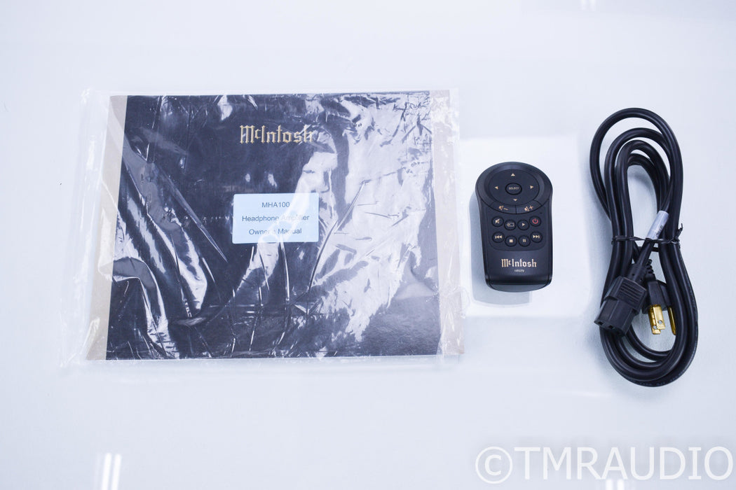 McIntosh MHA100 Headphone / Speaker Integrated Amplifier; DAC; Remote