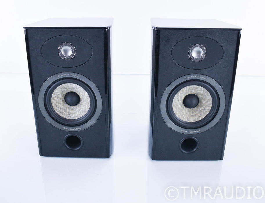 Focal Aria 905 Bookshelf Speakers; Piano Black Pair