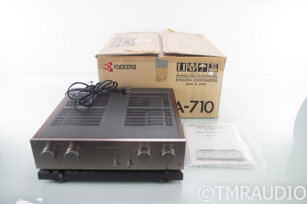 Kyocera A-710 Stereo Integrated Amplifier; A710