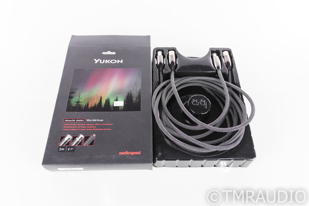 AudioQuest Yukon XLR Cables; 2m Pair Balanced Interconnects