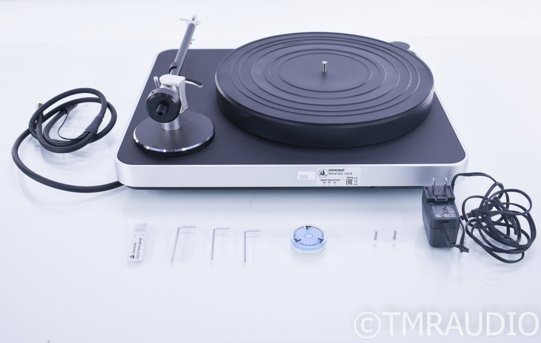 Clearaudio Concept Turntable; Concept Tonearm (No Cartridge)