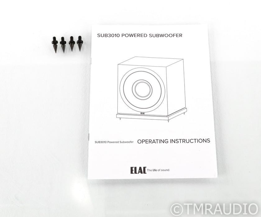 ELAC Debut 2.0 SUB3010 10" Powered Subwoofer; Black Ash; SUB 3010