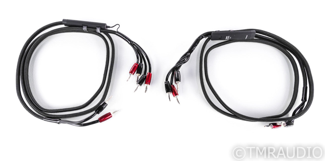 Audioquest Rocket 88 Silver Plated Bi-Wire Speaker Cables; 8ft Pair; 72v DBS