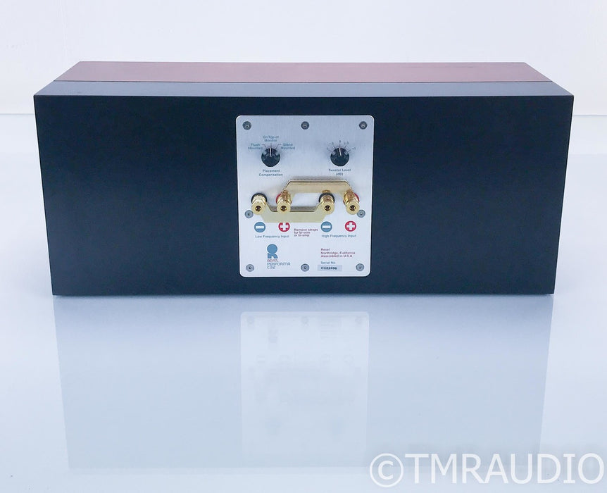 Revel Performa C32 Center Channel Speaker; Natural Cherry
