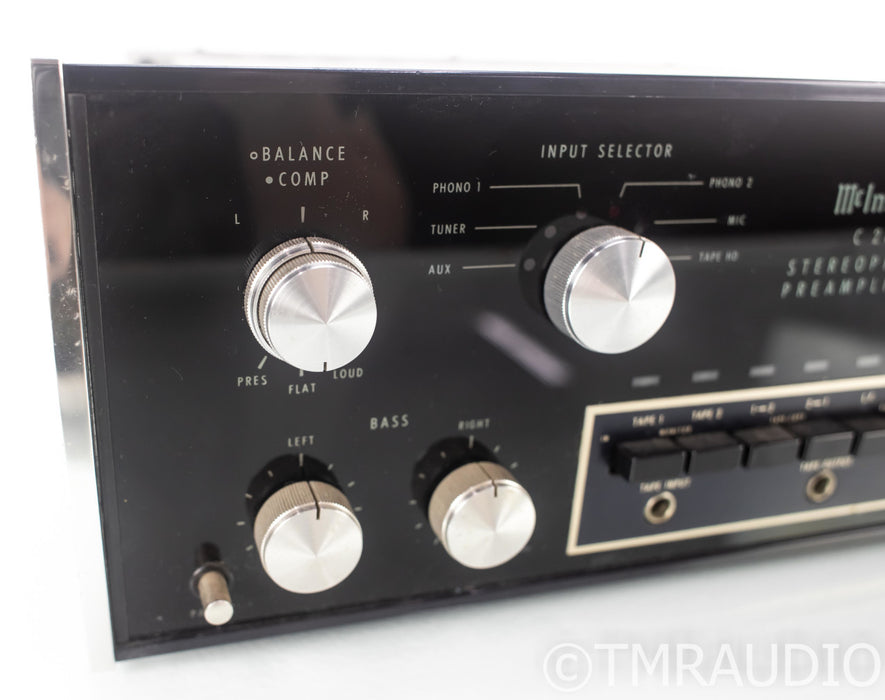 McIntosh C28 Vintage Stereo Preamplifier; C-28; MM Phono