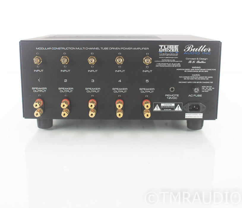 Butler Audio TDB-5150 5 Channel Thermionic Tube Power Amplifier; Re-capped