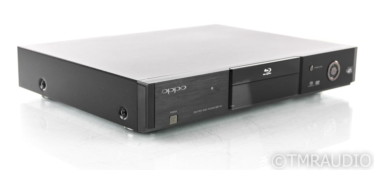 Oppo BDP-83 Universal Blu-Ray Player; BDP83; Remote; Modded by ModWright