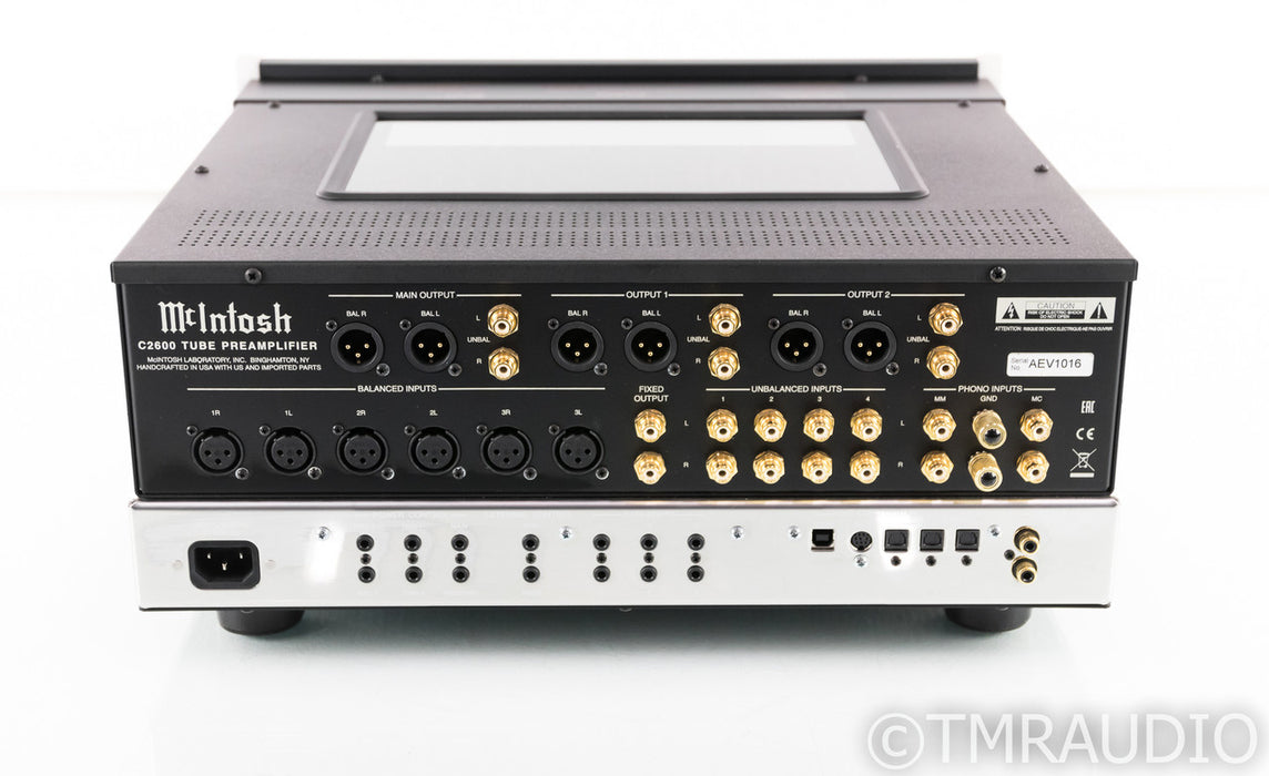 McIntosh C2600 Stereo Tube Preamplifier; C-2600; Remote; MM / MC Phono