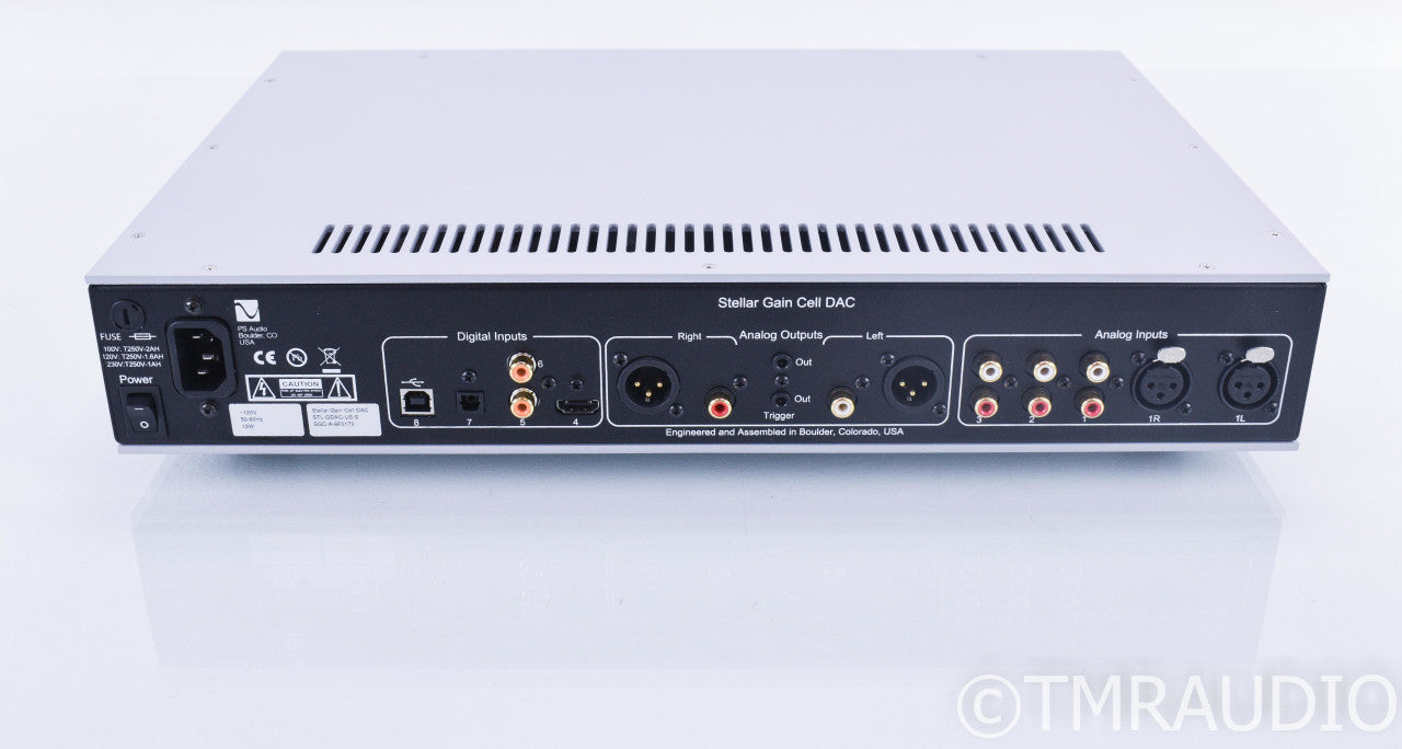 PS Audio Stellar Gain Cell DAC; D/A Converter; Preamplifier; Remote; Warranty