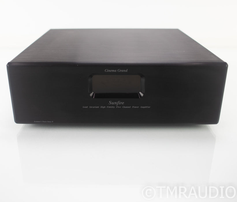 Sunfire Cinema Grand 5 Channel Power Amplifier; Architect's Choice Series II